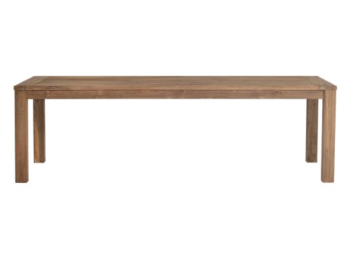 stół Giacarta, stół Greenwood, stół drewniany, stół z drewna tekowego, stół prostokątny, stół boho, stół w stylu rustykalnym