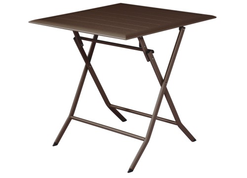 stół Lucca, Greenwood, stół składany, stół balkonowy, stół tarasowy, stół metalowy, stół outdoorowy