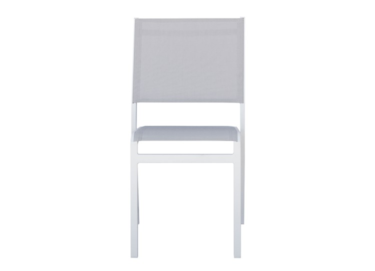 krzesło Pola, krzesło aluminiowe, krzesło sztaplowane, krzesło outdoorowe, krzesło na taras, meble ogrodowe
