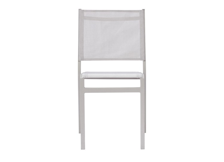 krzesło Pola, krzesło aluminiowe, krzesło sztaplowane, krzesło outdoorowe, krzesło na taras, meble ogrodowe