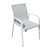 krzesło Samo, krzesło aluminiowe, krzesło sztaplowane, krzesło outdoorowe, krzesło na taras, meble ogrodowe