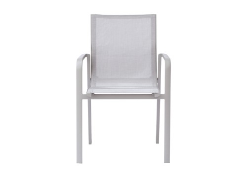 krzesło Samo, krzesło aluminiowe, krzesło sztaplowane, krzesło outdoorowe, krzesło na taras, meble ogrodowe