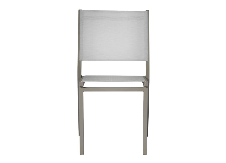 krzesło Elba, krzesło aluminiowe, krzesło sztaplowane, krzesło outdoorowe, krzesło na taras, meble ogrodowe