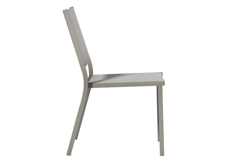 krzesło Elba, krzesło aluminiowe, krzesło sztaplowane, krzesło outdoorowe, krzesło na taras, meble ogrodowe