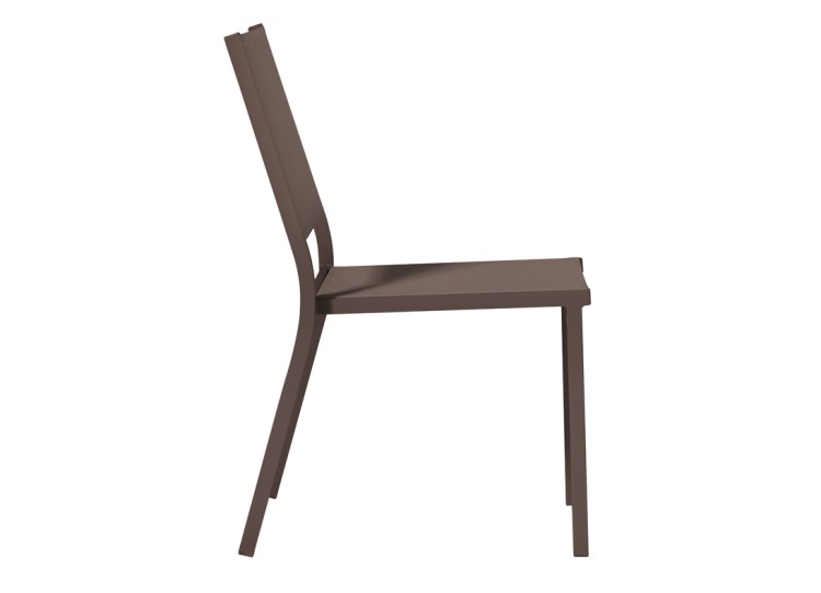 krzesło Elba, krzesło aluminiowe, krzesło sztaplowane, krzesło outdoorowe, krzesło na taras, meble ogrodowe