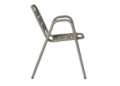 krzesło Calipso, krzesło aluminiowe, krzesło sztaplowane, krzesło outdoorowe, krzesło na taras, meble ogrodowe