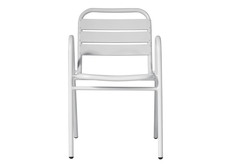 krzesło Calipso, krzesło aluminiowe, krzesło sztaplowane, krzesło outdoorowe, krzesło na taras, meble ogrodowe