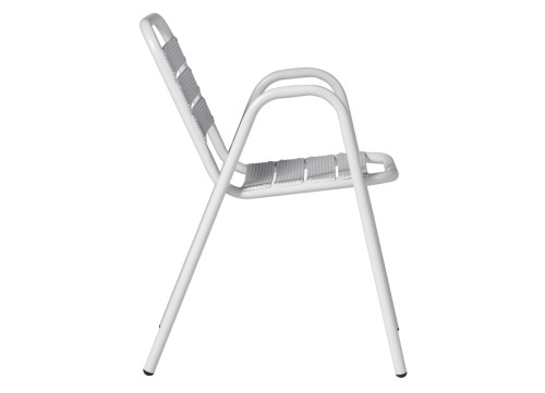 krzesło Calipso, krzesło aluminiowe, krzesło sztaplowane, krzesło outdoorowe, krzesło na taras, meble ogrodowe