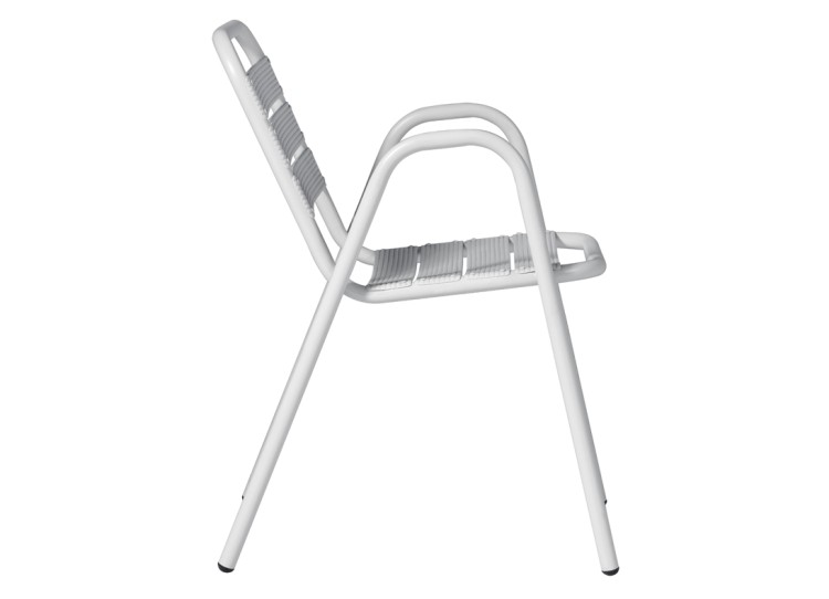 krzesło Calipso, krzesło aluminiowe, krzesło sztaplowane, krzesło outdoorowe, krzesło na taras, meble ogrodowe