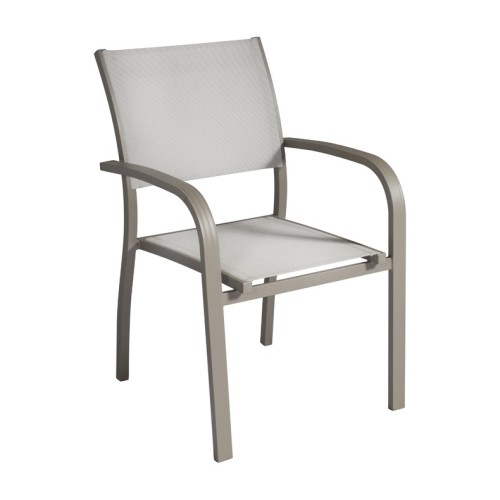 krzesło Viareggio, krzesło aluminiowe, krzesło sztaplowane, krzesło outdoorowe, krzesło na taras, meble ogrodowe