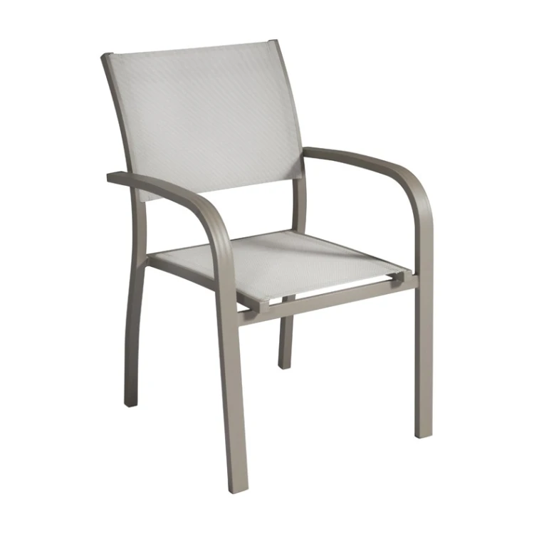 krzesło Viareggio, krzesło aluminiowe, krzesło sztaplowane, krzesło outdoorowe, krzesło na taras, meble ogrodowe