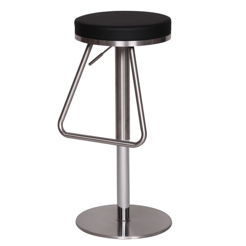 hoker M6, hoker z regulowanym siedziskiem, hoker barowy, hoker obrotowy, hoker tapicerowany