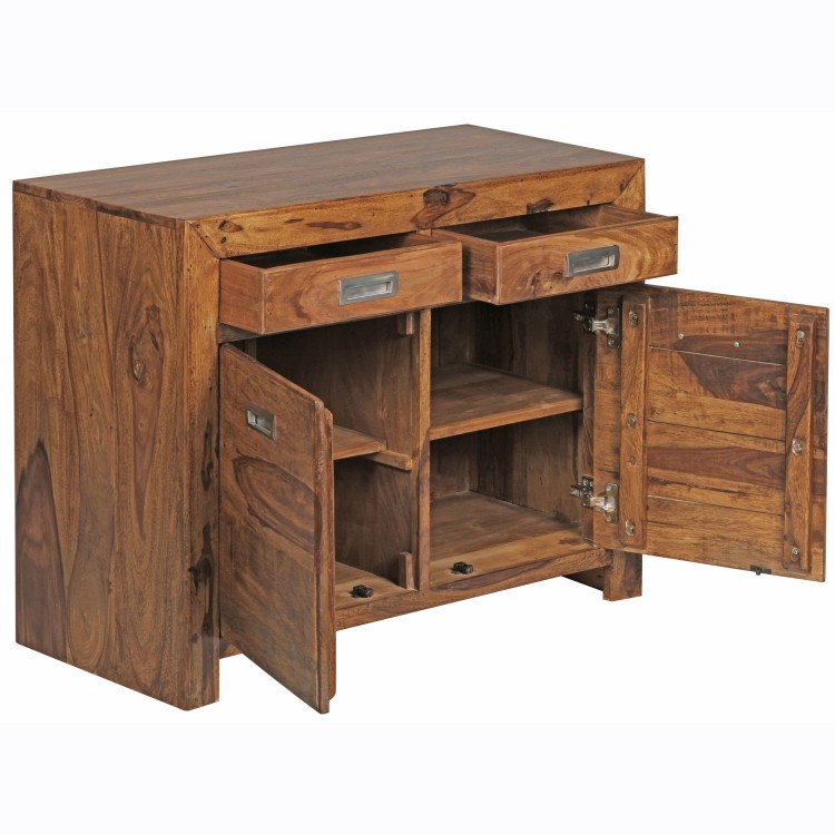 komoda Gracia, komoda Wohnling, komoda z drewna sheesham, komoda drewniana, komoda do salonu