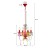 lampa Starlight, lampa Kare, lampa wisząca, kolorowy żyrandol, lampa do salonu, lampa do jadalni, lampa boho