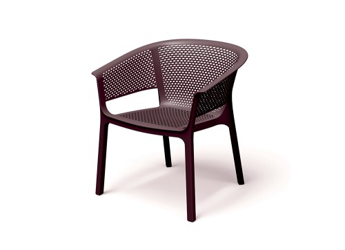 fotel Nexo, fotel Ferne, fotel z tworzywa, fotel outdoorowy, fotel tarasowy, fotel sztaplowany, fotel ogrodowy