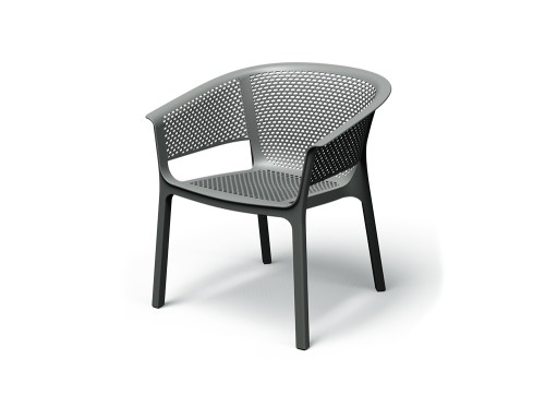 fotel Nexo, fotel Ferne, fotel z tworzywa, fotel outdoorowy, fotel tarasowy, fotel sztaplowany, fotel ogrodowy