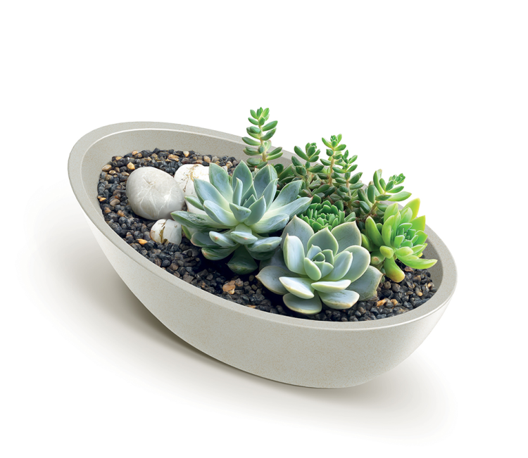 donica Aria, donica Ferne, donica z tworzywa, donica outdoorowa, donica na taras, donica ogrodowa