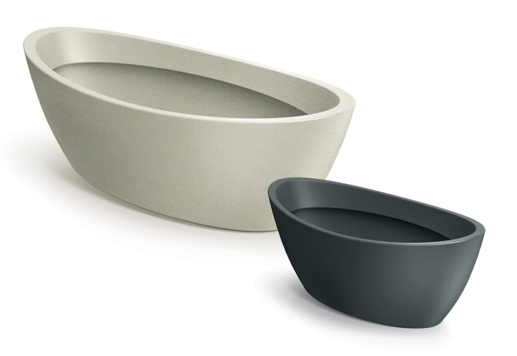 donica Aria, donica Ferne, donica z tworzywa, donica outdoorowa, donica na taras, donica ogrodowa