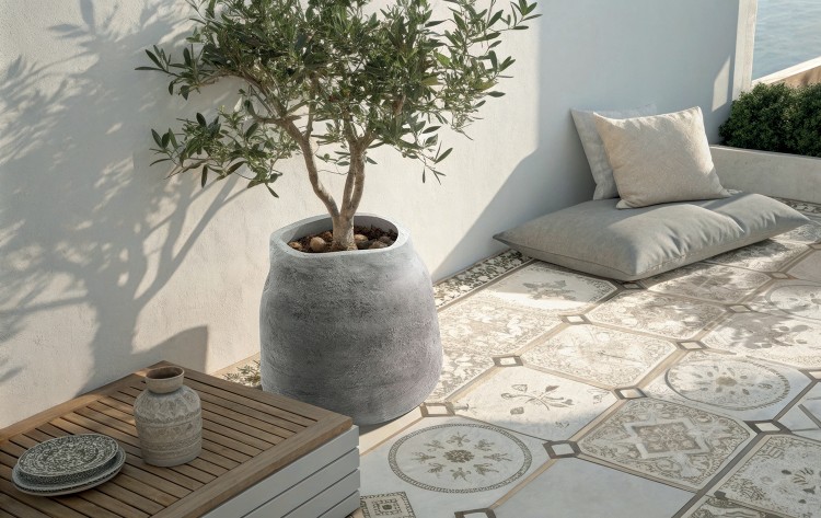 donica Boge, donica Ferne, donica z tworzywa, donica outdoorowa, donica na taras, donica ogrodowa