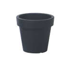 Donica Lexo Round 92 cm antracytowy - Ethick