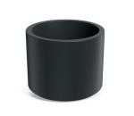 Donica Tubla Round 45 cm antracytowy - Ethick
