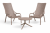zestaw Net, fotel Net Lounge, stolik kawowy Spritz, meble Nardi, meble ogrodowe, meble tarasowe