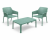 zestaw Net, fotel Net Relax, stolik kawowy Net, meble Nardi, meble ogrodowe, meble tarasowe