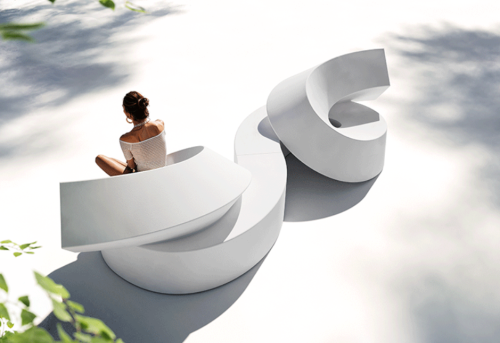 moduł Twist, ławka Twist, fotel Twist, meble Plust, meble outdoorowe, meble z tworzywa, włoski design