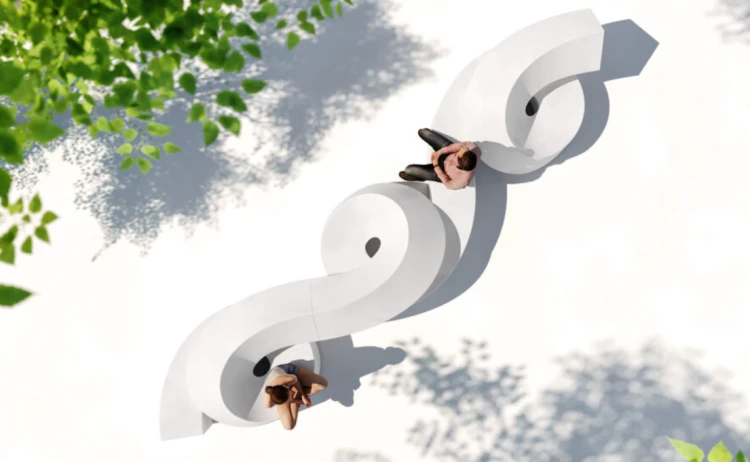 donica Twist, moduł Twist, ławka Twist, fotel Twist, meble Plust, meble outdoorowe, meble z tworzywa, włoski design