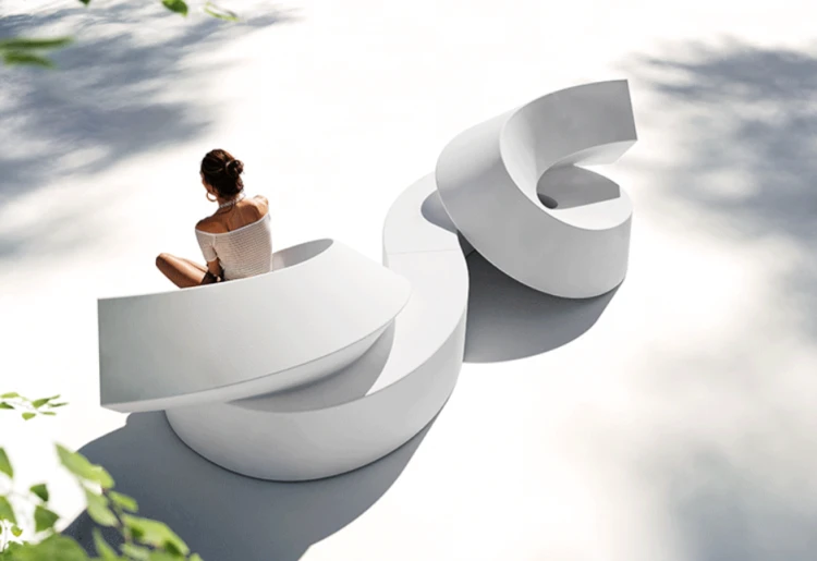 donica Twist, moduł Twist, ławka Twist, fotel Twist, meble Plust, meble outdoorowe, meble z tworzywa, włoski design