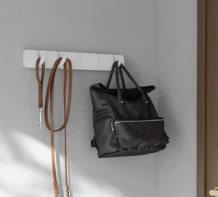 Wieszak Umbra Flip 5, Flip Hook 5, wiesza nowoczesny, wieszak do przedpokoju ładny, wieszak elegancki, wieszak ścienny