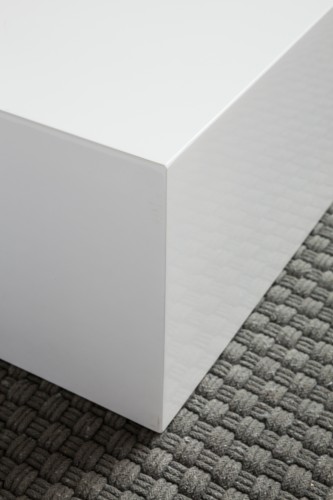 stolik kawowy Box, stolik kawowy Wohnling, stolik kawowy lakierowany, stolik kawowy biały, minimalistyczny design, nowoczesny design