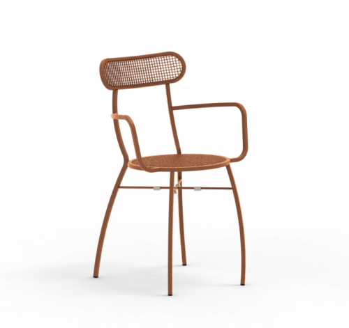 krzesło Ciao, krzesło Vermobil, krzesło sztaplowane, krzesło metalowe, krzesło ogrodowe, krzesło tarasowe, krzesło do restauracji, krzesło do przestrzeni komercyjnych, nowoczesne krzesło, krzesło outdoorowe