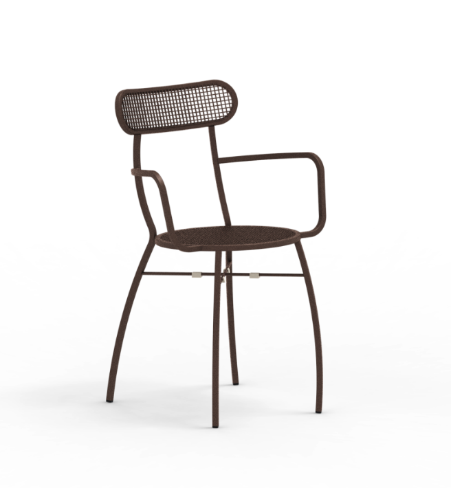 krzesło Ciao, krzesło Vermobil, krzesło sztaplowane, krzesło metalowe, krzesło ogrodowe, krzesło tarasowe, krzesło do restauracji, krzesło do przestrzeni komercyjnych, nowoczesne krzesło, krzesło outdoorowe