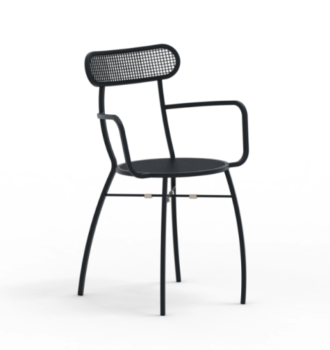 krzesło Ciao, krzesło Vermobil, krzesło sztaplowane, krzesło metalowe, krzesło ogrodowe, krzesło tarasowe, krzesło do restauracji, krzesło do przestrzeni komercyjnych, nowoczesne krzesło, krzesło outdoorowe