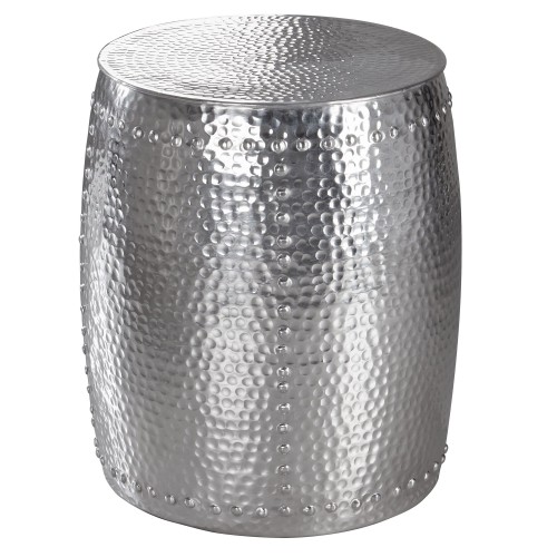 stolik boczny Folto, stolik aluminiowy, stolik pomocniczy, stolik do salonu