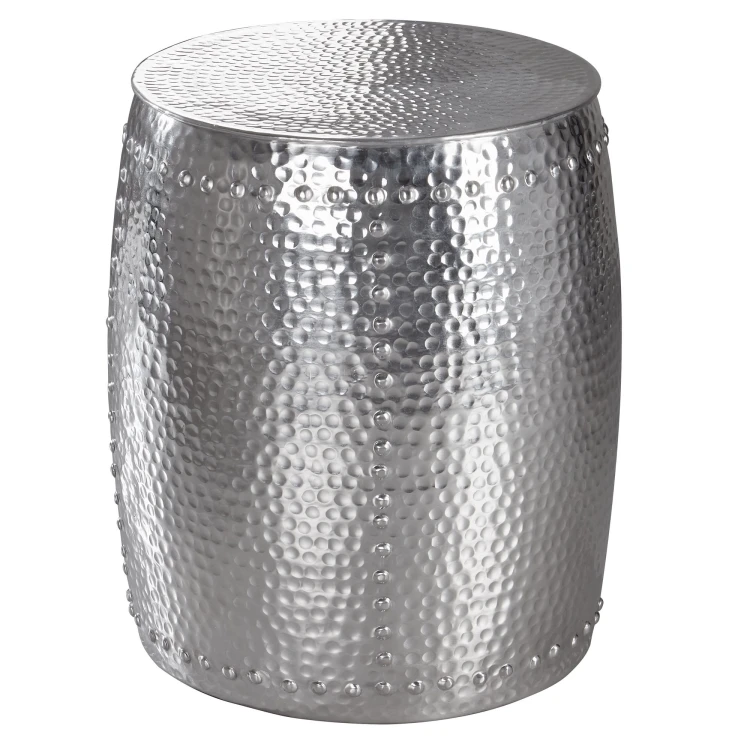 stolik boczny Folto, stolik aluminiowy, stolik pomocniczy, stolik do salonu