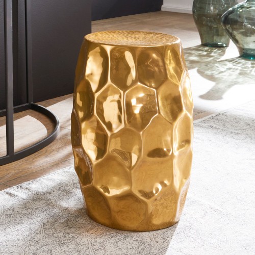 stolik boczny Jada, stolik aluminiowy, stolik pomocniczy, stolik do salonu