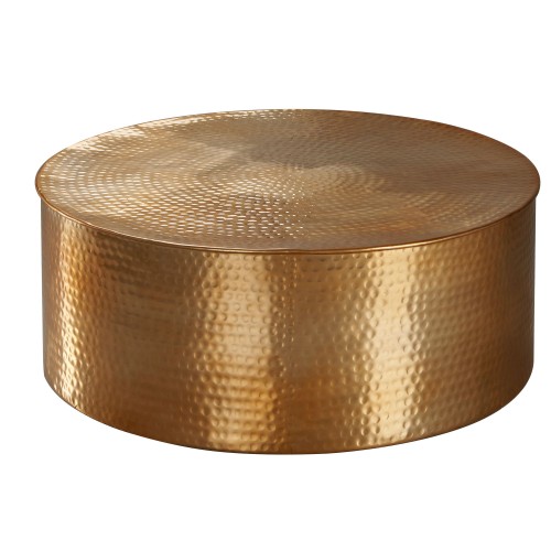 stolik kawowy Wohnling, stolik kawowy do salonu, stolik kawowy aluminiowy, stolik kawowy złoty