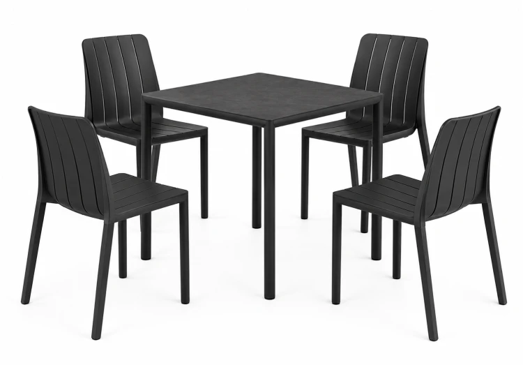 stół Piave, Nardi, stół ogrodowy, stół na taras, stół z laminatu, stół aluminiowy, stół odporny na warunki atmosferyczne, odporny na deszcz, odporny na pleśń, odporny na UV, nowoczesny stół, włoski design