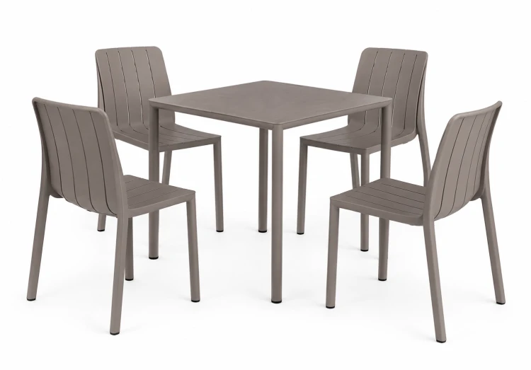 stół Piave, Nardi, stół ogrodowy, stół na taras, stół z laminatu, stół aluminiowy, stół odporny na warunki atmosferyczne, odporny na deszcz, odporny na pleśń, odporny na UV, nowoczesny stół, włoski design