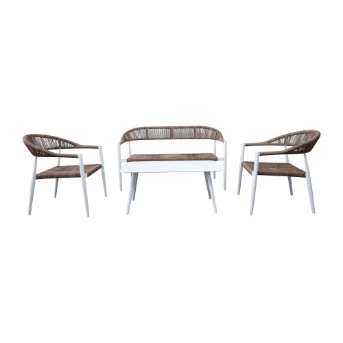 zestaw mebli ogrodowych Flora, zestaw mebli ogrodowych, meble tarasowe, meble outdoorowe, nowoczesny design