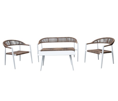 zestaw mebli ogrodowych Flora, zestaw mebli ogrodowych, meble tarasowe, meble outdoorowe, nowoczesny design