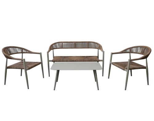 zestaw mebli ogrodowych Flora, zestaw mebli ogrodowych, meble tarasowe, meble outdoorowe, nowoczesny design