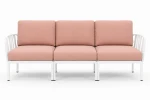 Sofa modułowa Komodo 3 biały stelaż - Nardi 