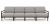 sofa Maximo Nardi, sofa na taras, sofa outdoor, włoski design