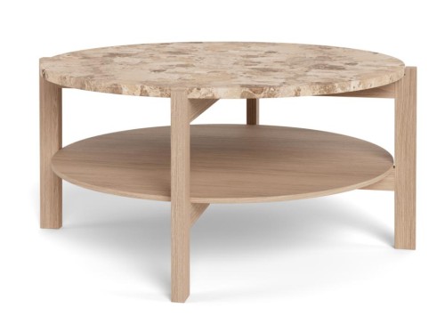 stolik kawowy Dorsett, stolik kawowy Actona, stolik z marmurowym blatem, stolik marmurowy, stolik do salonu, nowoczesny design