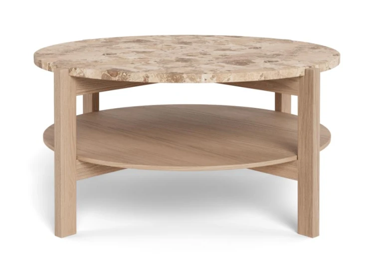 stolik kawowy Dorsett, stolik kawowy Actona, stolik z marmurowym blatem, stolik marmurowy, stolik do salonu, nowoczesny design
