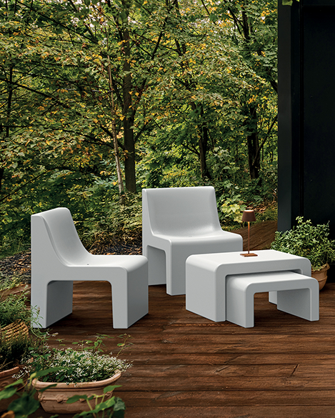 fotel Cone, fptel Ferne, fotel z tworzywa, fotel outdoorowy, fotel tarasowy