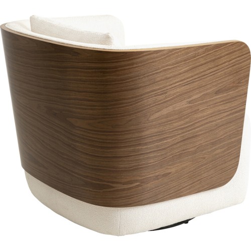 fotel Marc, fotel obrotowy, fotel tapicerowany, Kare Design, fotel do salonu, ergonomiczny fotel